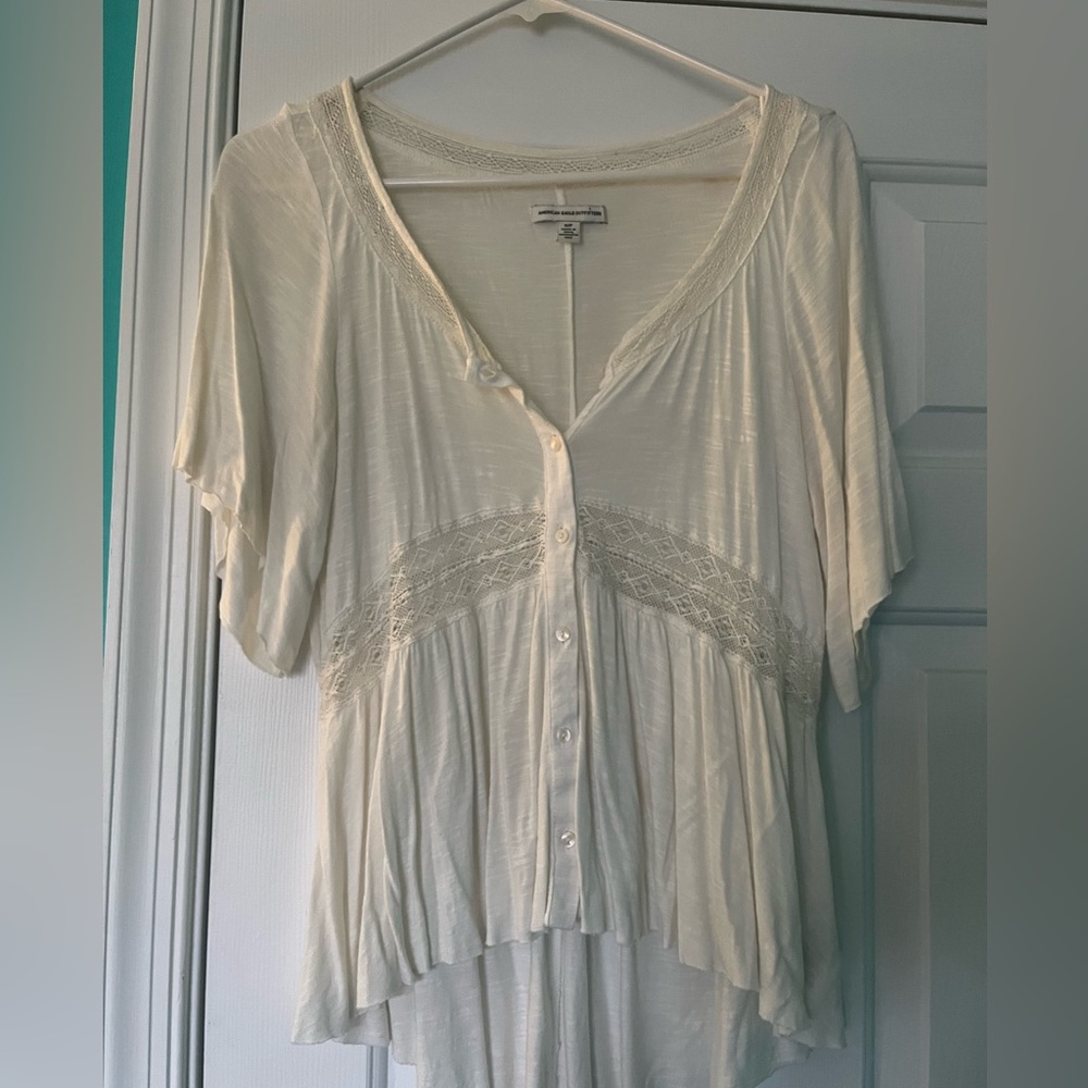 American Eagle flowy Blouse